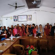 GESI training to the elected representatives and women leaders